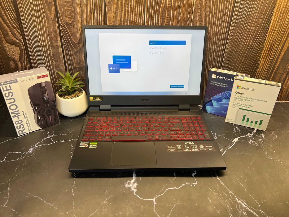 Acer Nitro 5 – игровой ноутбук в отличном состоянии RTX3050 | ULTRA