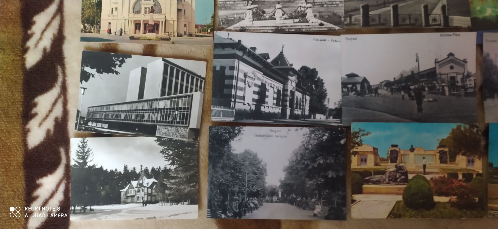 Vederi, cărți poștale, Focșani, vechi , colectie