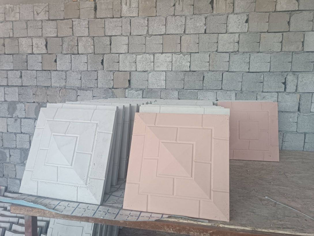 Шлакоблок тумба козырьки