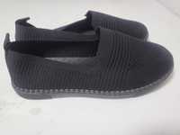 Обувь женская чёрного цвета, перфорированная,размер 36.,Россия .