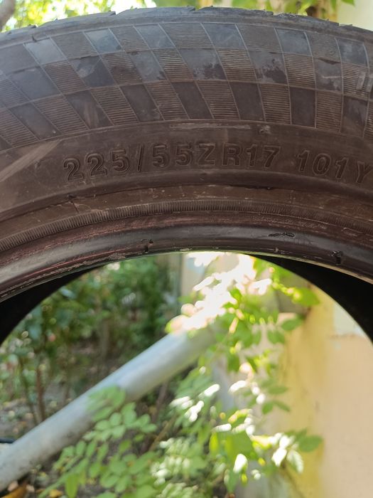 Vând/schimb jante bmw R17 +anvelope vară