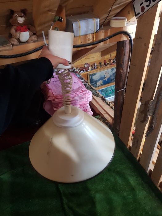 Висяща лампа абажур