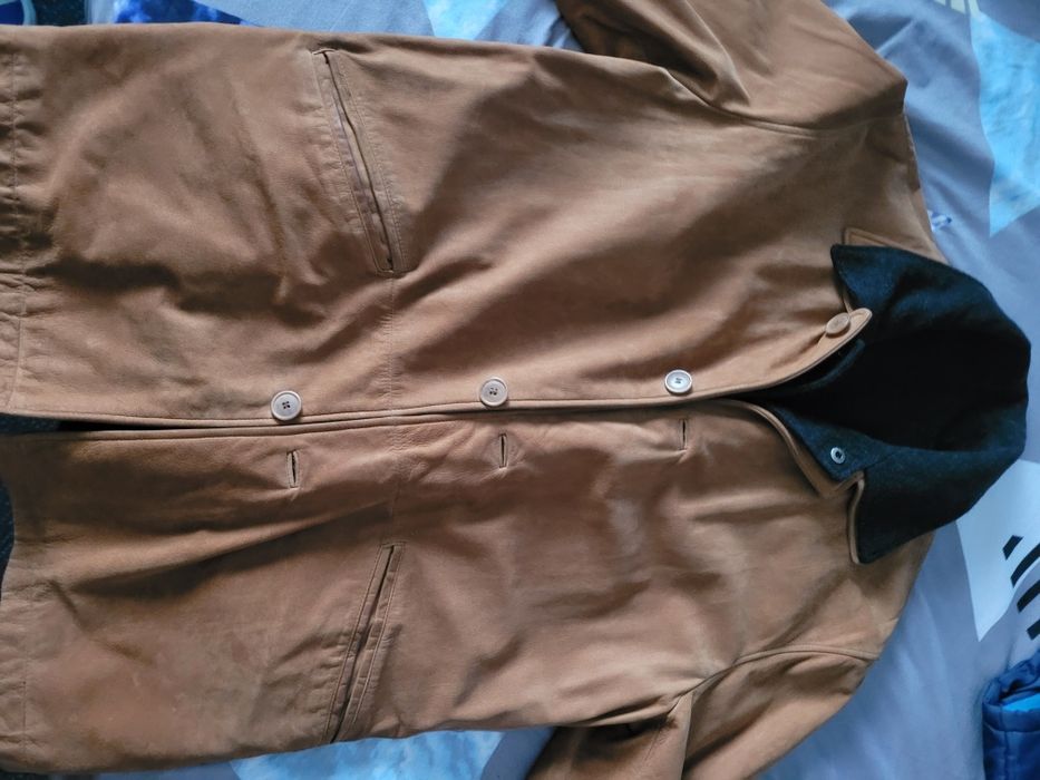 Geaca  geacă piele naturală manusa  XL