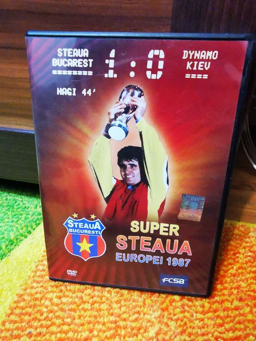 Dvd Steaua Dinamo Kiev 1987