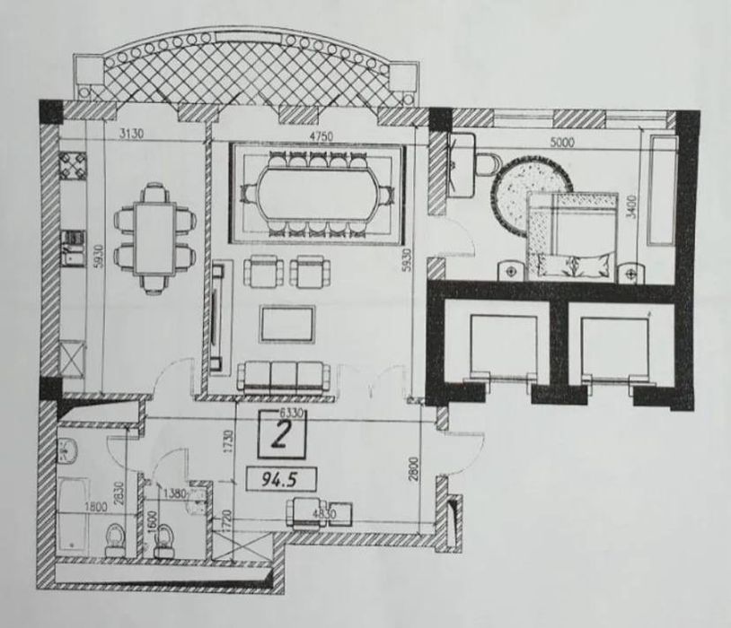 Глинка Премиум Новостройка 3/11/12 Потолки Высокие 4 м
