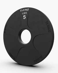 Eleiko Vulcano Plate 5kg black тежести професионални made in Sweden
