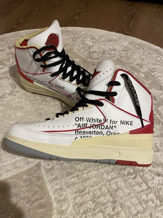 40 Nike air jordan 2 higt retro x off white