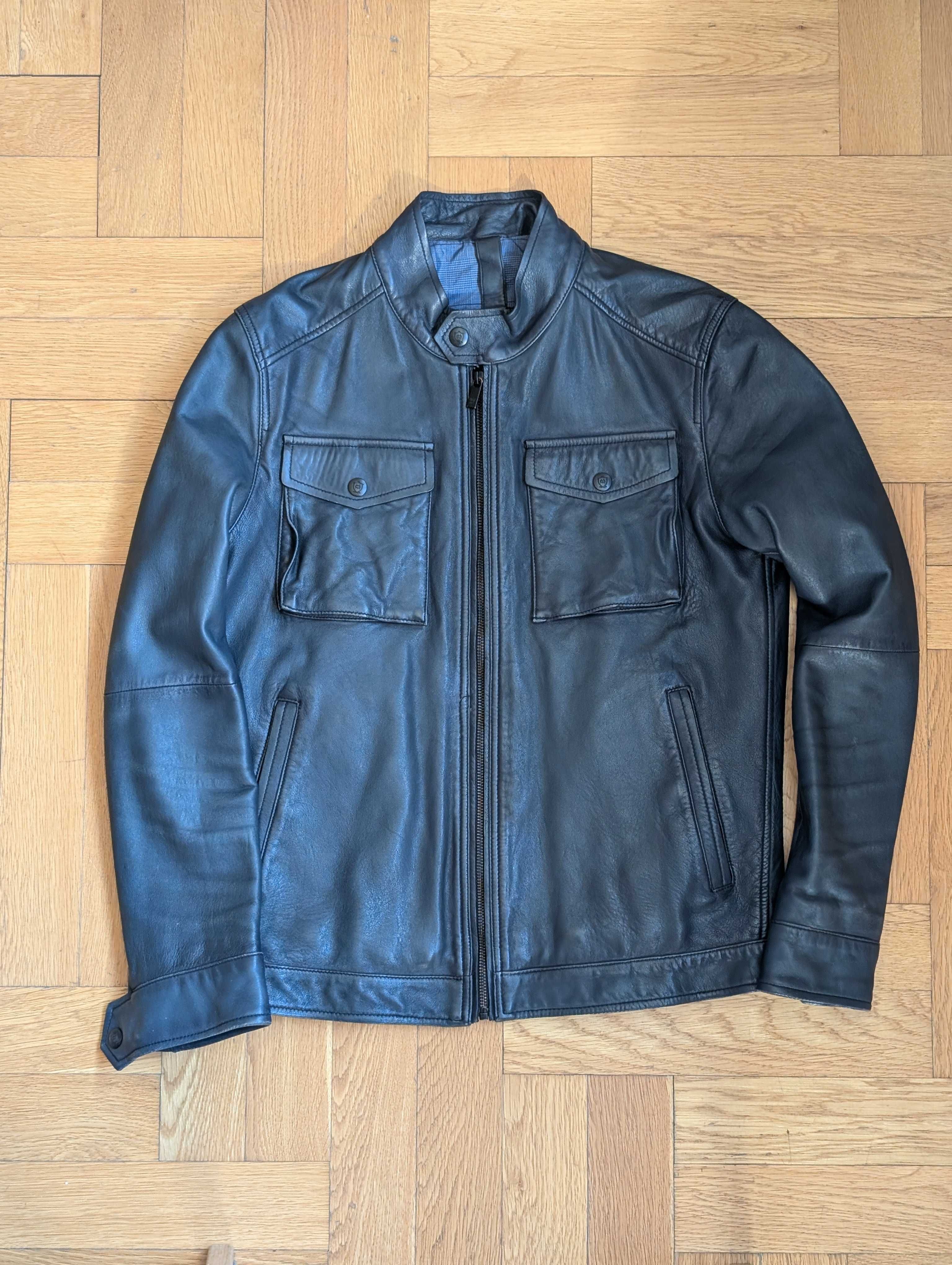 Кожено Яке Massimo Dutti