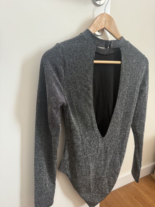 Блестящо боди размер S