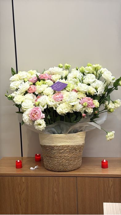 Цветы свежие, нежные