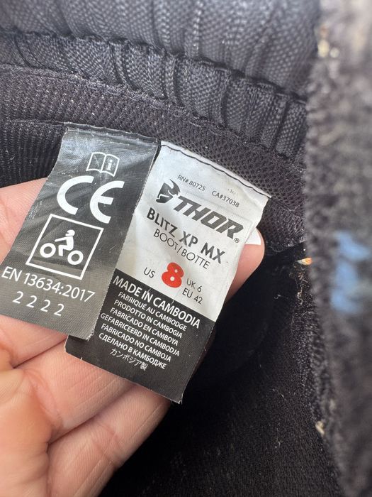 Vand Cizme Thor Blitz enduro,cross,atv