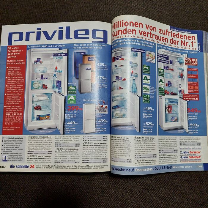 Списание quelle 2005