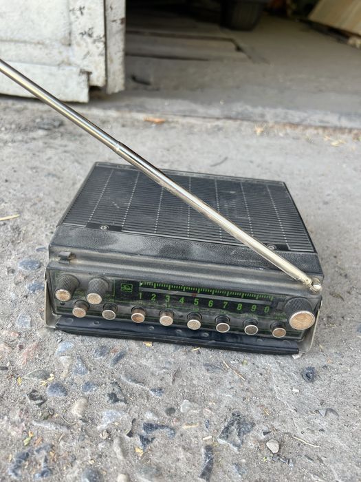 Магнитола советская в машину
