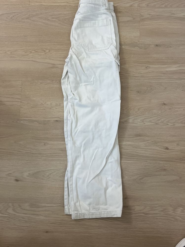 H&M Бяло Женско Дънки