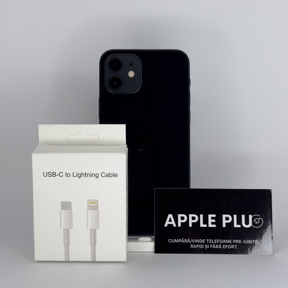 iPhone 12 Aproape Nou 100% + 24 Luni Garanție / Apple Plug