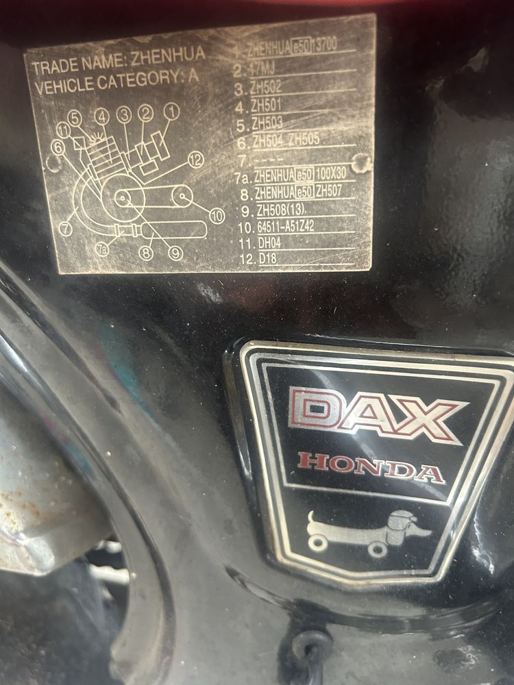 Honda Dax impecabil