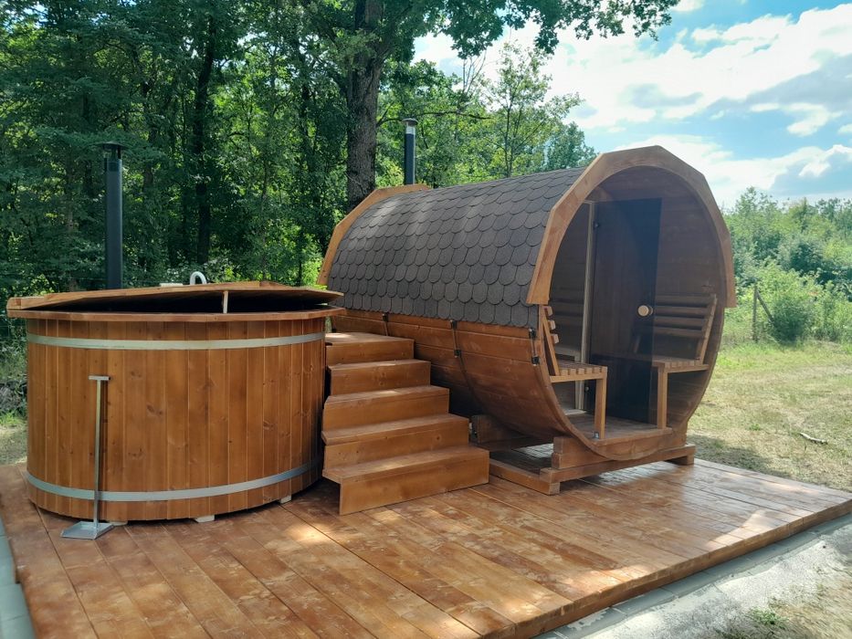 Vand Pachet Sauna + Ciubar din Polipropilena