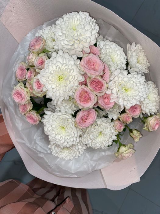 Цветы свежие,ароматные.