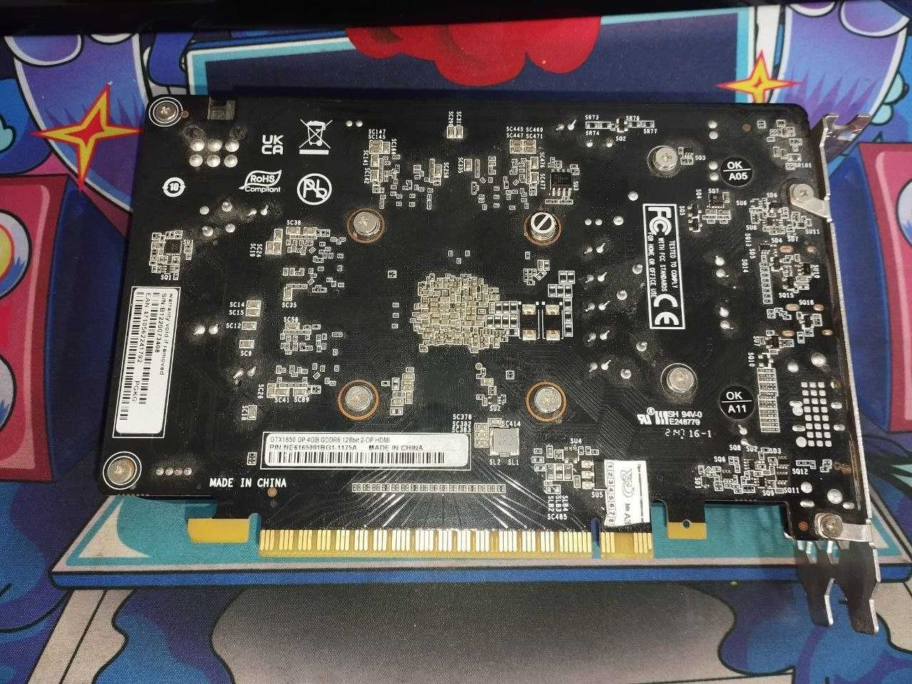 #Продам #Алматы Palit GTX1650 GP (Gaming Pro) 4GB GDDR6 128Bit