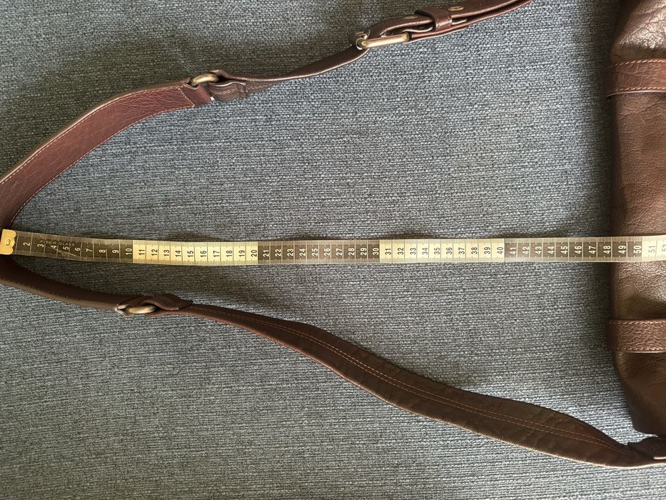 Кожаная сумка унисекс