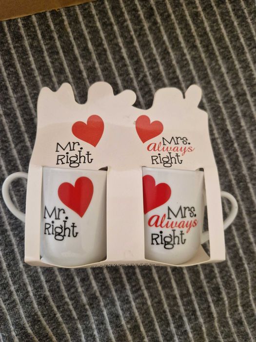 ПРОМОЦИЯ! Комплект чаши Г-н и Г-жа винаги прав/a