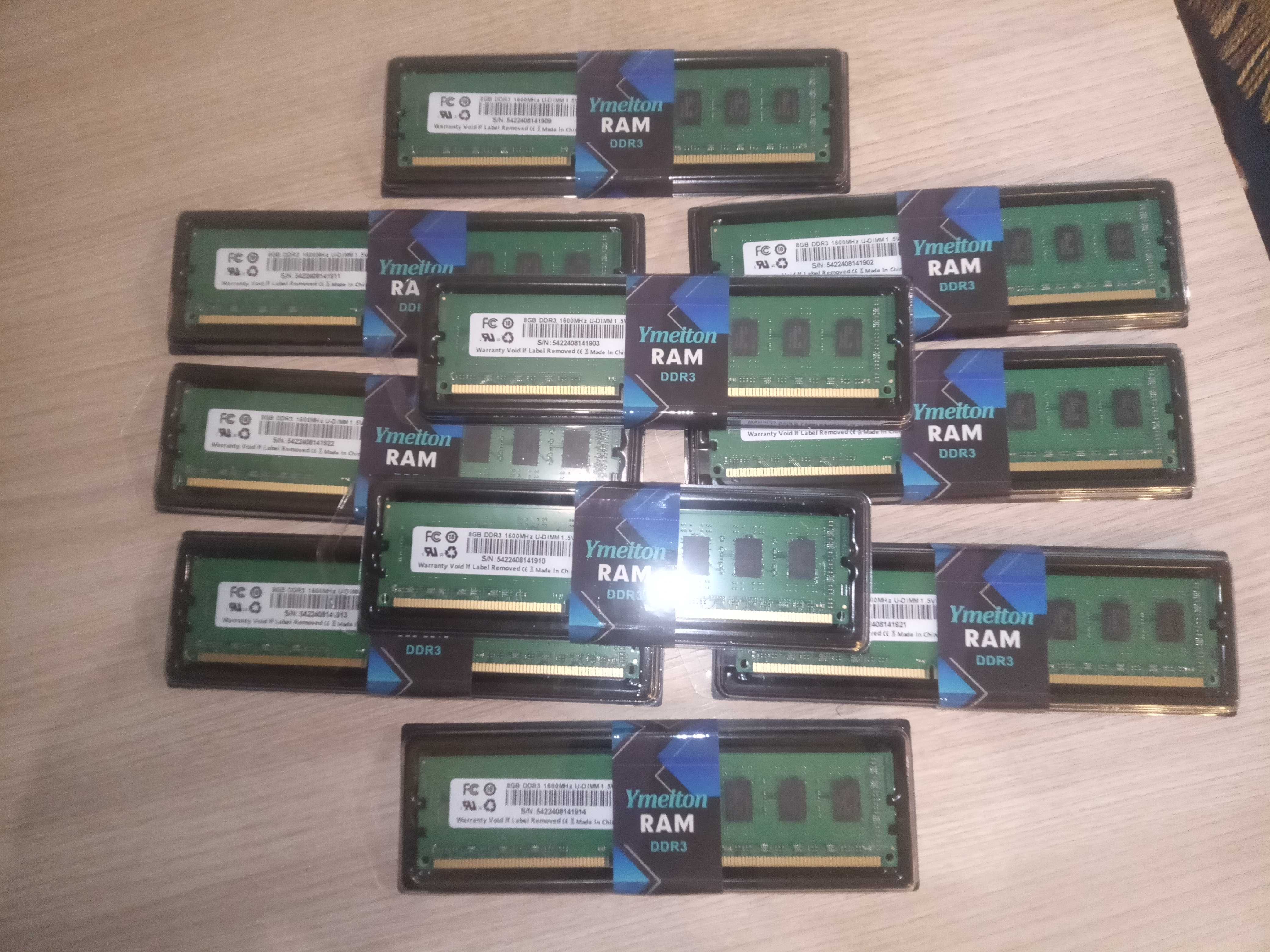 Оперативная память Ymeiton 8 ГБ DDR3 1600 МГц 12800 Мб/с