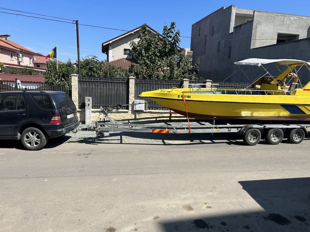 Remorca/ peridoc transport barci pana la 12m