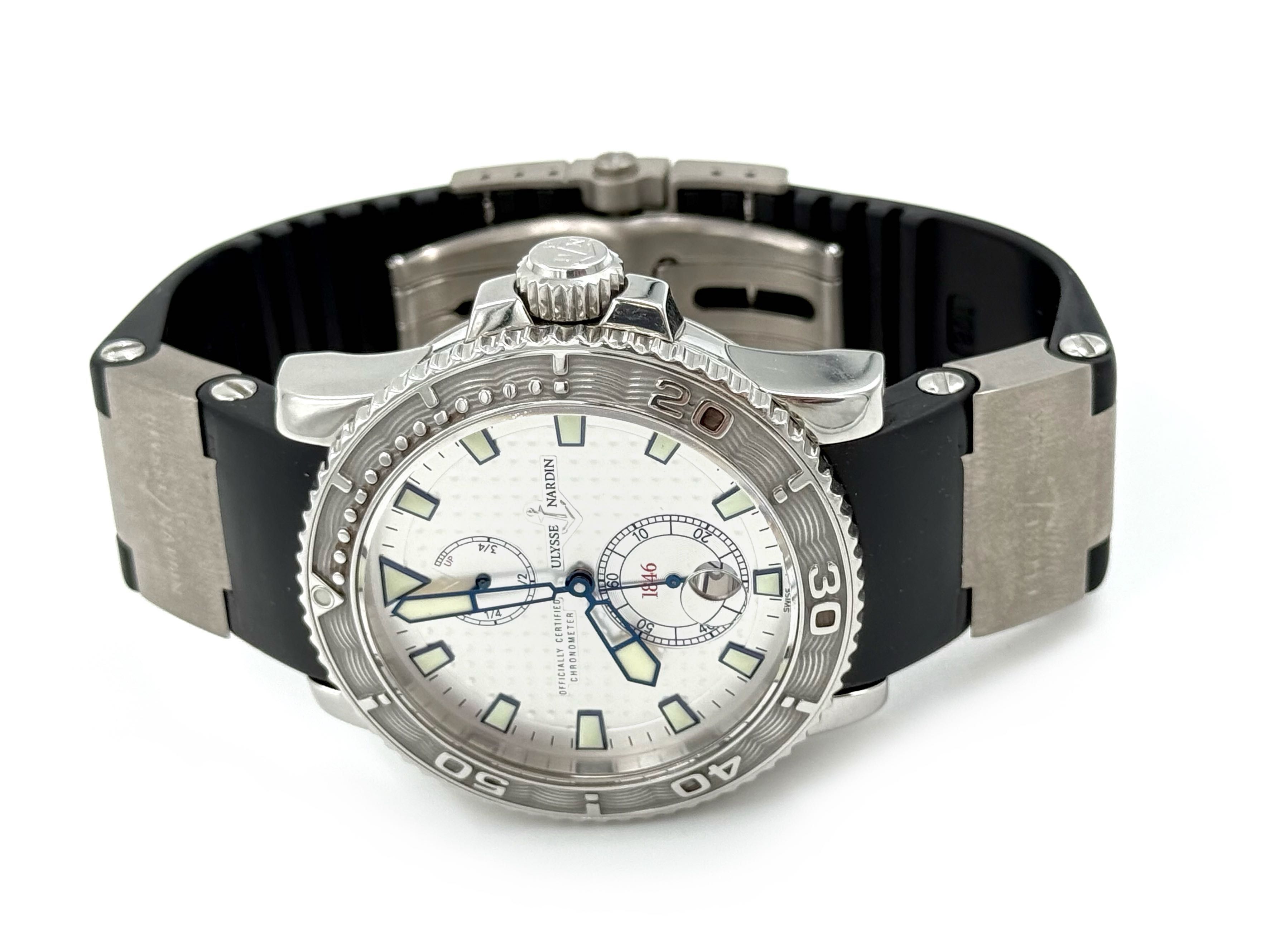Ulysse Nardin Maxi Marine Diver White Dial