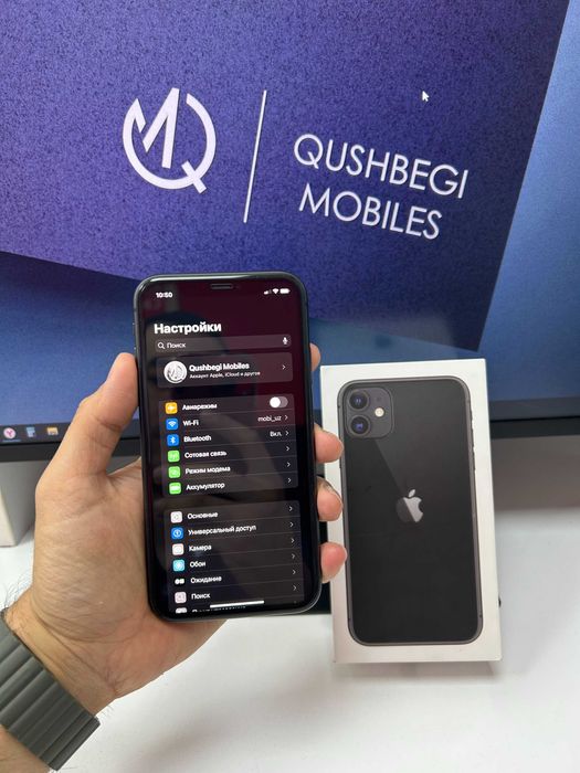 tetik holatda iPhone 11 64Gb Black