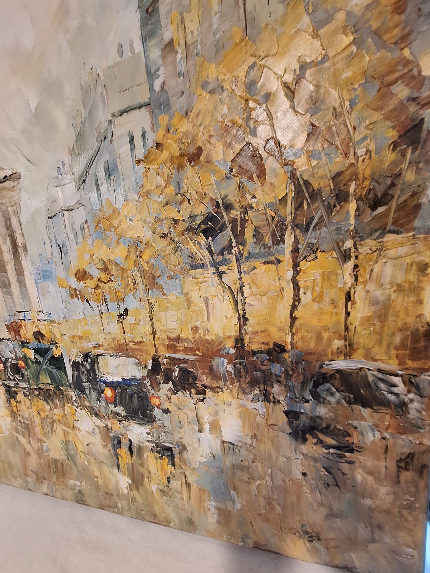 Огромна картина пастели