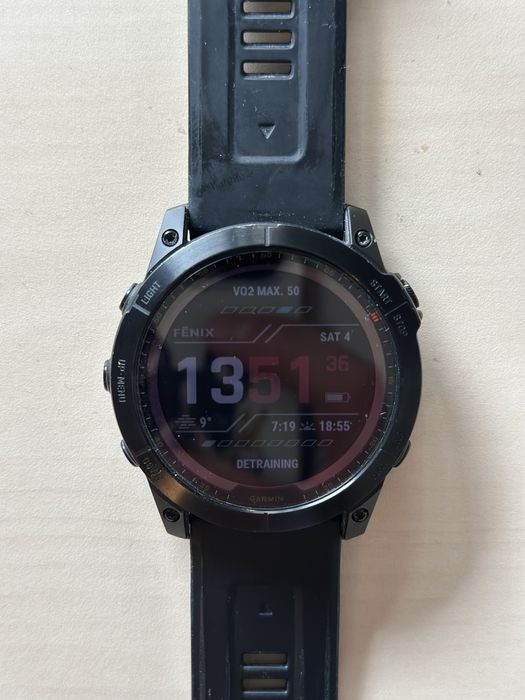 Garmin Fenix 7X Solar Saphire