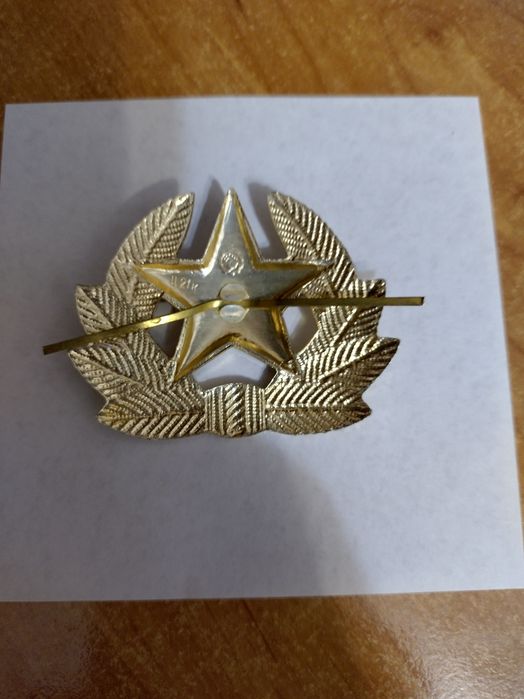 Insigna Medalie  Chipiu Cascheta Sovietica Comunista  Stare Perfecta