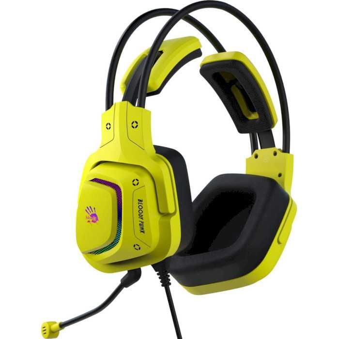 Игровые наушники Bloody G575 PUNK YELLOW