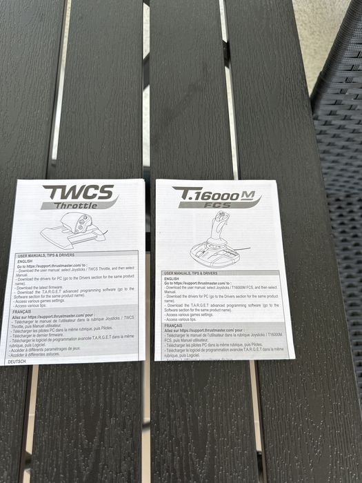 Joystick Thrustmaster T.16000M FCS HOTAS (Joystick, Throttle)