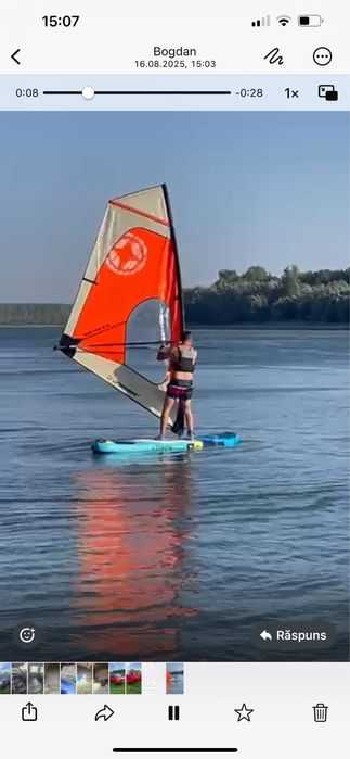 PLACA SUP Aztron Soleil / 335 cm si Vela Unifiber 5.5
