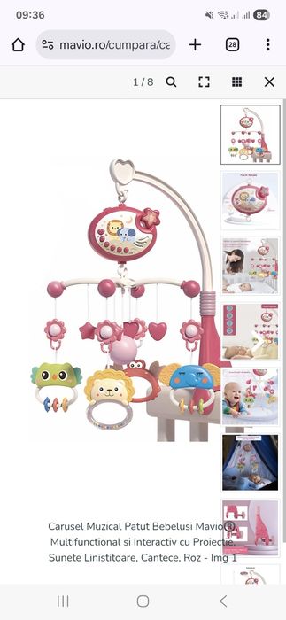 Vând carusel muzical