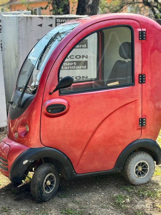 Cărucior electric acoperit