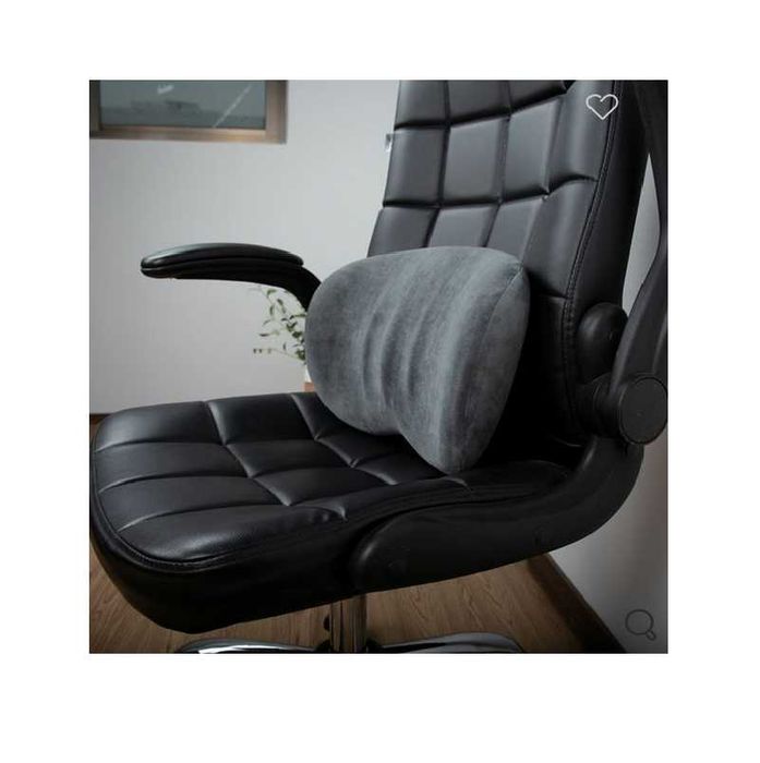 Анатомична възглавница Mercado Trade, За кръст, Мемори пяна, Сив