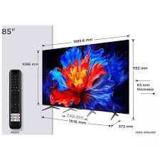 Телевизор ТСL 85 P8K QLED TV 120hz new 2025  доставка бонус+ прошивка