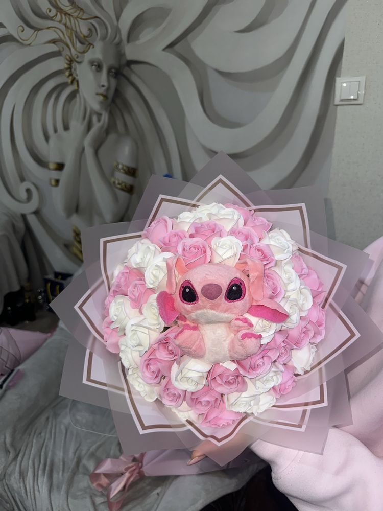 Buchet trandafiri sapun