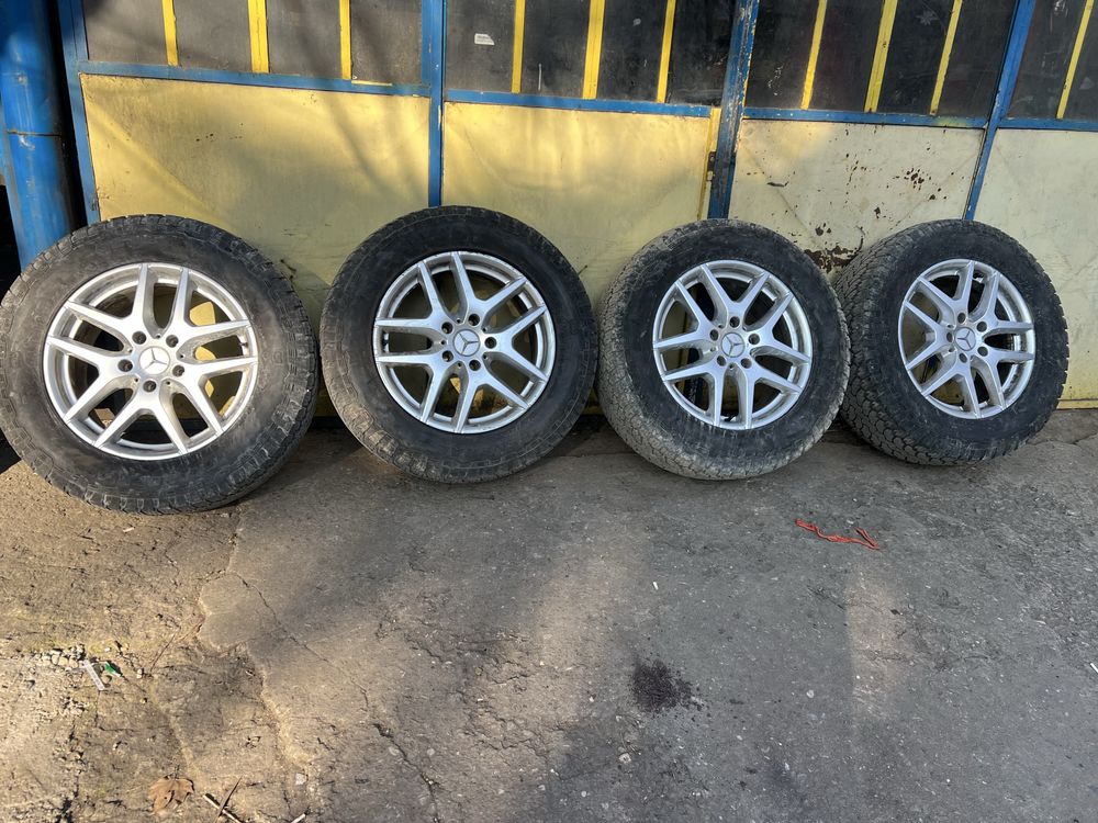 4бр оригинални алуминеви джанти от Мерцедес G Klassa