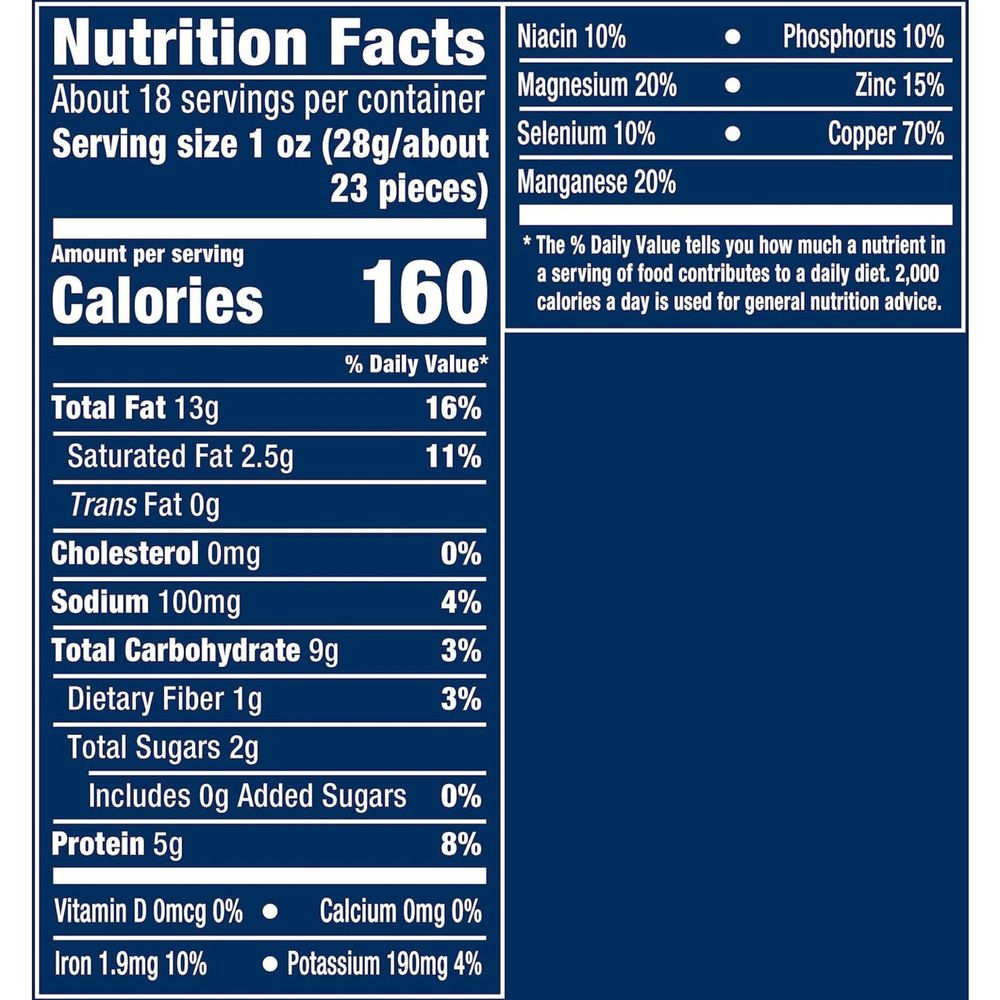 Planters Deluxe Whole cashews (517gr)