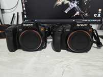 Camera Foto DSLR Sony Alpha 300 + Blitz Sigma EF610 + Grip + Accesorii
