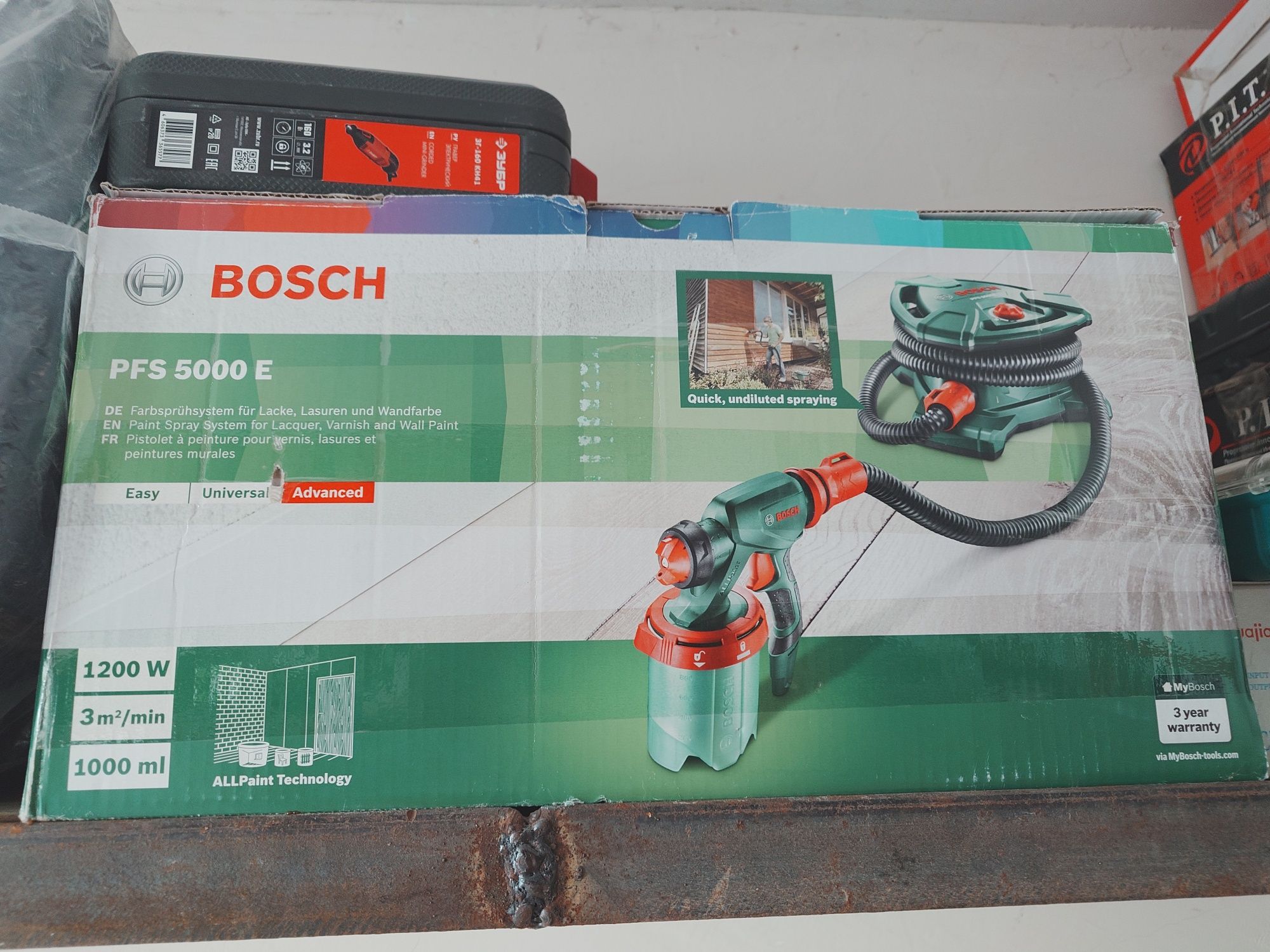 Продам краскопульт Bosch PFS 5000 E