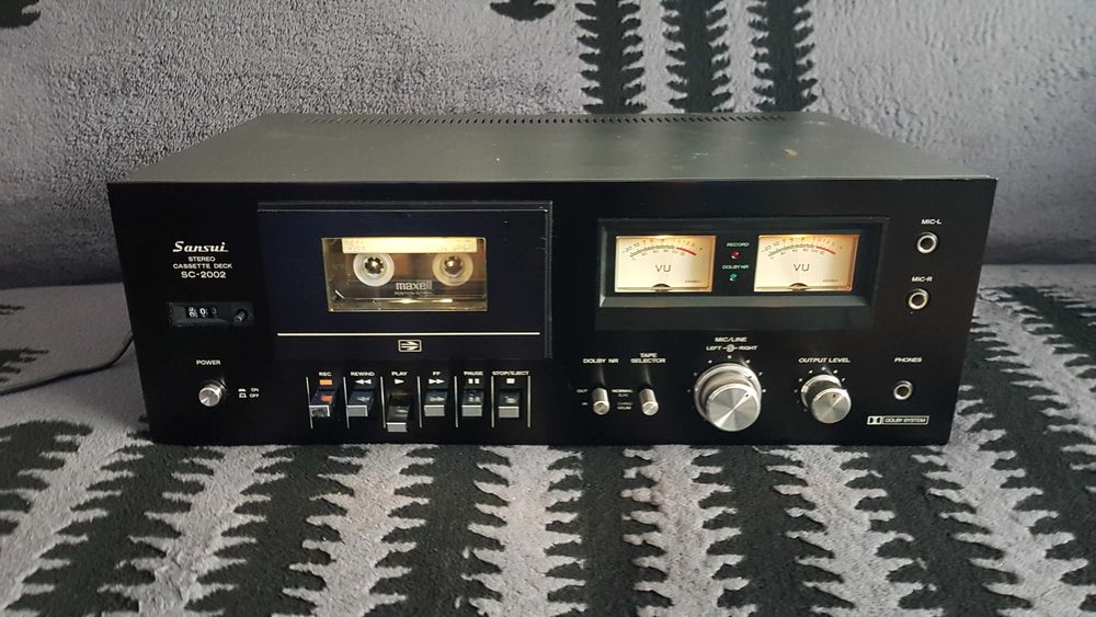 deck vintage Sansui SC-2002 *1977