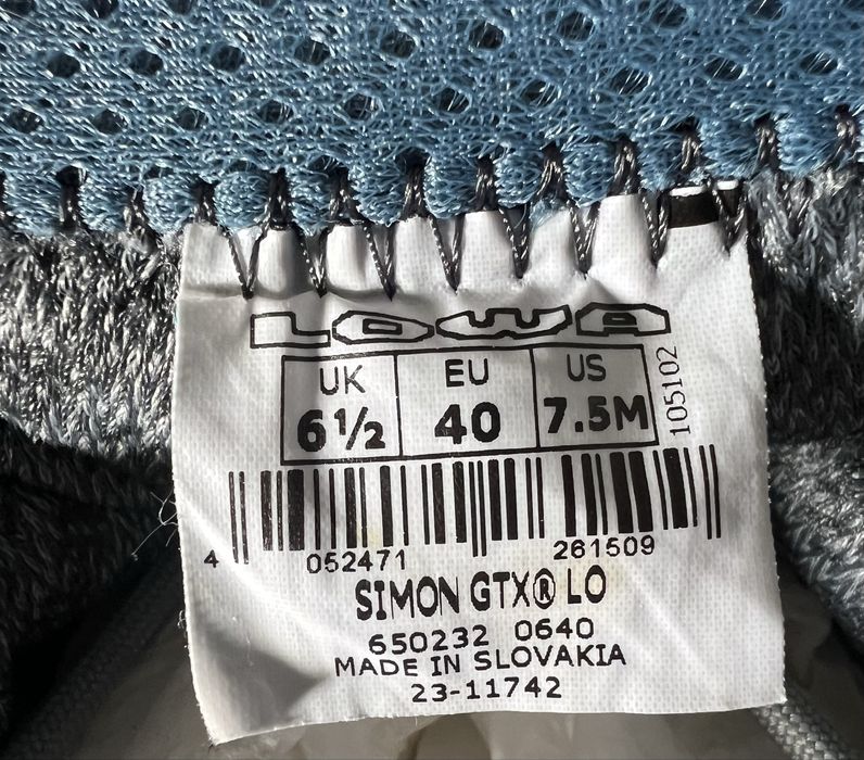 Lowa Simon GTX Lo…Goretex marime 40
