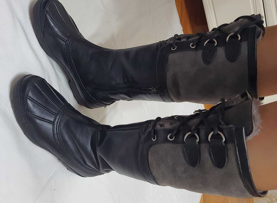 Cizme piele naturala, imblanite UGG Becloud BOOT Waterproof marimea 39