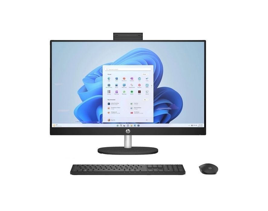 Моноблок HP All-in-One 27-cr0027ci 7Y0H5EA черный