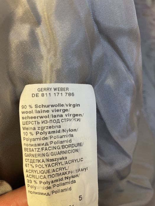 Palton/jacheta dama lana pura Gerry Weber L