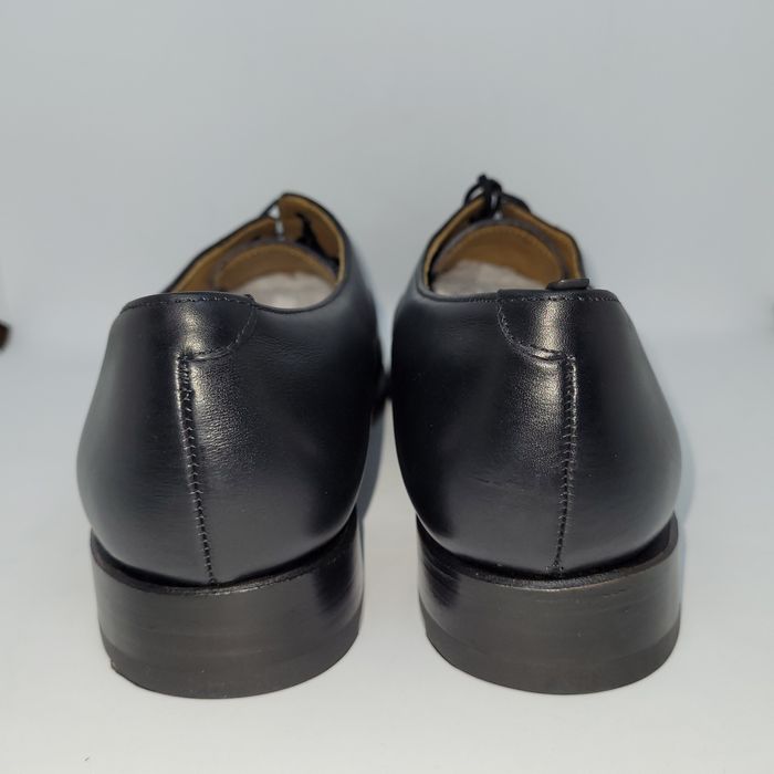 Meermin 201418-Vitello Black Cap Toe Oxford - UK 6 / EUR 39,5